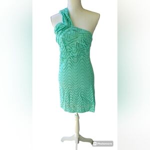 Tracy Negoshian Crochet Dress